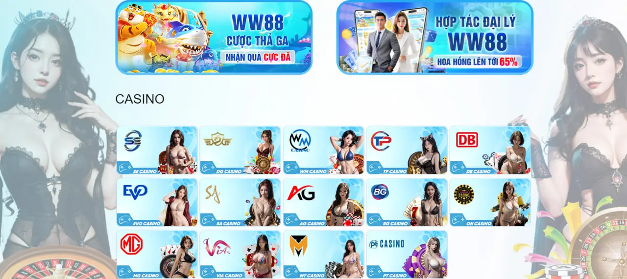 Casino WW88 - Trải Nghiệm Cá Cược Online Uy Tín, Hấp Dẫn