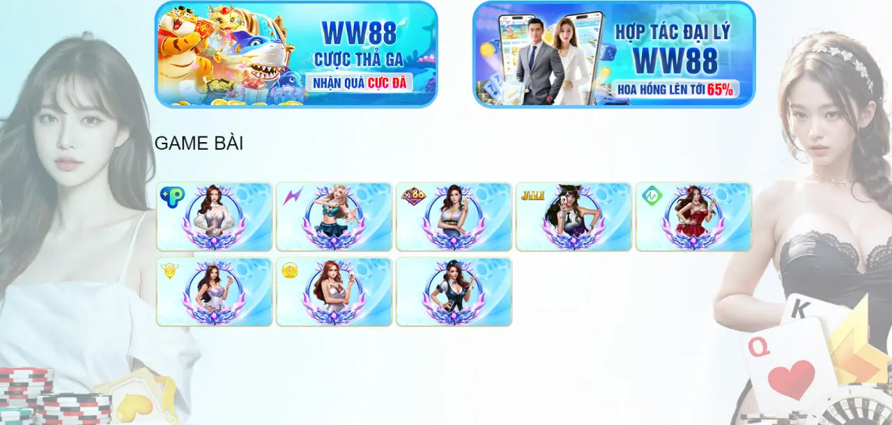 Game Bài WW88 – Lựa Chọn Hàng Đầu Cho Giải Trí Cá Cược Trực Tuyến