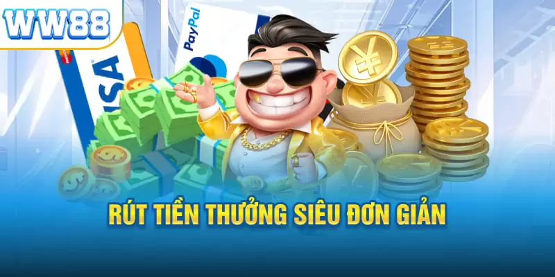 Hướng dẫn rút tiền tại WW88